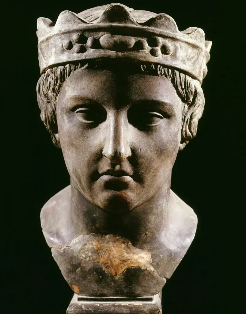 Frederick II 13th century Holy Roman Emperor Museo Provinciale Campano Capua Italy