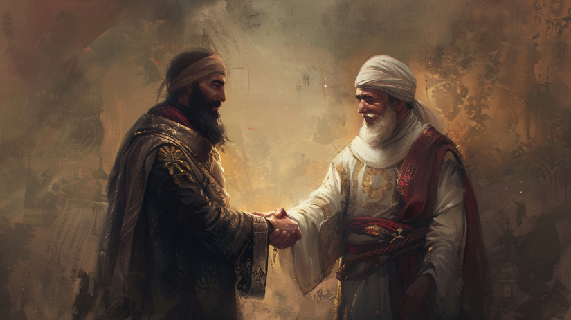 psychvision a medieval arab scholar shakes hands with a christi a5b48b3d 0c42 4369 9d0e 8ebbceed1016