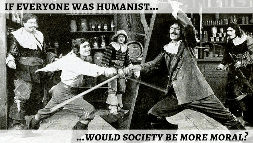 If Everyone Was Humanist, Would Society be More Moral?
