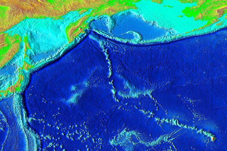 seamount map